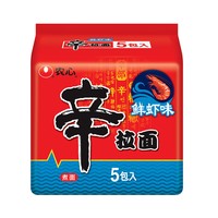 88VIP：NONGSHIM 农心 辛拉面鲜虾味 120g*5袋