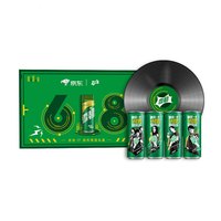 Sprite 雪碧 京东17周年唱片机款 汽水 清爽柠檬味 330ml*4罐 礼盒版
