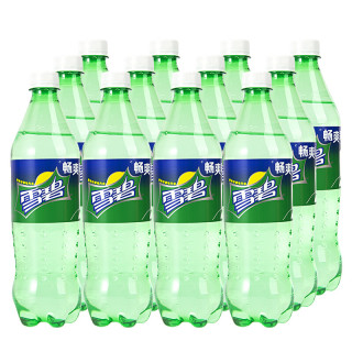 sprite雪碧汽水清爽柠檬味680ml12瓶