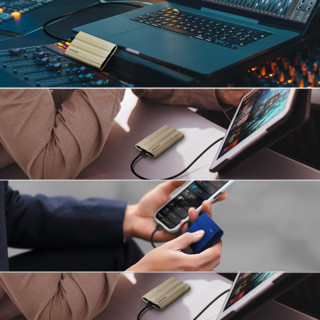 SAMSUNG 三星 T7 Shield USB 3.2 移动固态硬盘 1TB 魔力蓝
