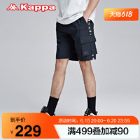 Kappa 卡帕 串标短裤男工装运动短裤夏休闲五分裤K0B32DY85