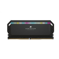 USCORSAIR 美商海盗船 统治者系列 DDR5 5200MHz RGB 台式机内存 马甲条 黑色 32GB 16GBx2