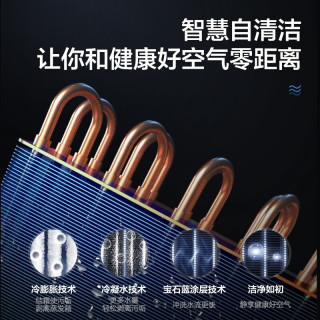 Haier 海尔 中央空调 风管机一拖一 荣御3匹嵌入式空调 WIFI双极离子除菌 KFRd-72NW/65DDA22SU1裸机 京配