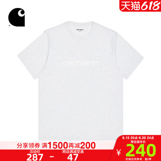 carhartt WIP 男装春夏经典LOGO字母印花圆领短袖T恤029915G