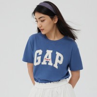 Gap 盖璞 848801 男女款短袖T恤