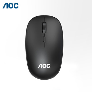 AOC 无线鼠标 办公鼠标 人体工程学 便携鼠标 笔记本台式机电脑鼠标 MS311无线鼠标 黑色
