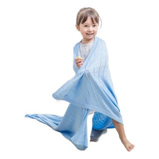 L-LIANG 良良 竹纤维冰丝毯儿童盖毯宝宝夏季薄婴儿冰丝毯幼儿园空调凉被子