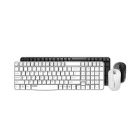 RAPOO 雷柏 X1800S无线键盘鼠标套装时尚防水多媒体办公家用键鼠轻音键盘