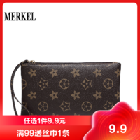 MERKEL 莫尔克 新款时尚女士钱包女休闲手拿包百搭手机包简约零钱包女小包包