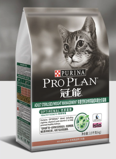 冠能猫粮体重控制绝育成猫美短蓝猫预防肥胖猫粮护理粮2 5kg 5kg 报价价格评测怎么样 什么值得买