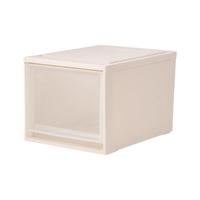 IRIS 爱丽思 BC-450D 收纳箱 46L*2个 卡其色