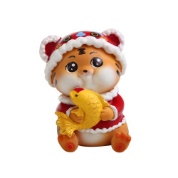 xiaozhihua 笑之画 胖老虎国潮风盲盒手办