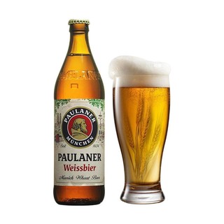 PAULANER 保拉纳 小麦白啤酒 500ml*12瓶