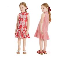 Annil 安奈儿 女童无袖连衣裙
