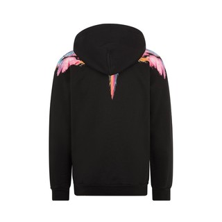 MARCELO BURLON 马克布龙 男士拉链连帽卫衣 CMBE001R21FLE002