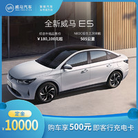 威马汽车 全新威马E.5 购车享500元即客行充电卡