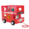 Hape E8237 儿童木质玩具 伦敦巴士