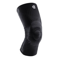 BAUERFEIND 保而防 SPORTS KNEE SUPPORT 护膝 纯黑 L