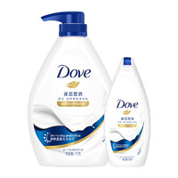 Dove 多芬 滋养美肤沐浴乳 深层营润 1kg+190g