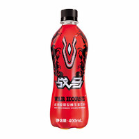 战马 能量型维生素饮料400ml*15瓶整箱  不含气