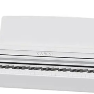 KAWAI KDP系列 KDP110 电钢琴 88键全配重 白色 官方标配+双人琴凳礼包