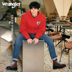 Wrangler 威格 803标准中腰直筒男士牛仔裤 WMB002203100855A00995
