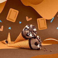 PLUS会员：Cutebaby 可爱多 非常巧克力口味 冰淇淋 67g*6支