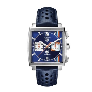 PLUS会员：TAG Heuer 摩纳哥系列 男士自动机械表 CBL2115.FC6494