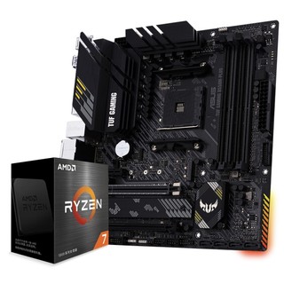 ASUS 华硕 TUF GAMING B550M-PLUS重炮手+AMD 锐龙7 5700G 板U套装