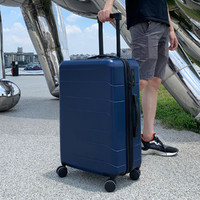 Landcase 行李箱大容量旅行拉杆箱女行李箱万向轮男士拉杆箱铝框结实耐用