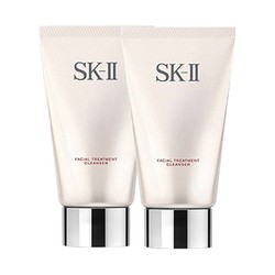 SK-II 护肤洁面乳 120克*2件装 净透毛孔 温和不刺激 滋润清洁 保湿舒缓