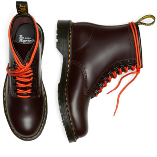 Dr.Martens 马汀博士 1460 Ben系列 男女款8孔马丁靴 26917601 深红色 46