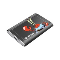 HP 惠普 P500 京东 USB 3.2 移动固态硬盘 Type-C 500GB 蟹老板限量版