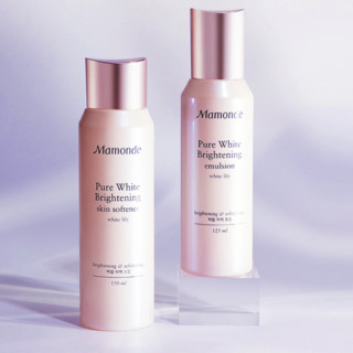 Mamonde 梦妆 花萃透亮净白护肤套装 (调理水150ml+保湿乳125ml)