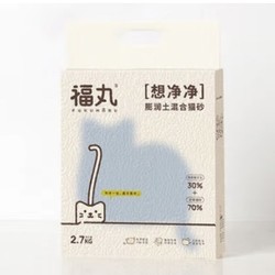 FUWAN 福丸 膨润土猫砂 2.7kg*4包
