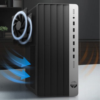 HP 惠普 战99 十二代酷睿版 商用台式机 黑色 (酷睿i3-12100、核芯显卡、8GB、512GB SSD、风冷)