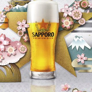 SAPPORO 札幌啤酒 500ml*6听