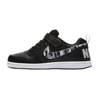NIKE 耐克 COURT BOROUGH LOW (PSV) 儿童休闲运动鞋 870025-005 黑色/迷彩 31码