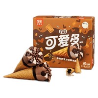 Cutebaby 可爱多 和路雪  巧克力口味 冰淇淋家庭装 67g*6支