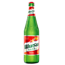 95元】新疆啤酒_wusu 乌苏啤酒 大红乌苏新疆啤酒620ml*12瓶整箱装