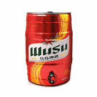 WUSU 乌苏啤酒 红 5L*1桶