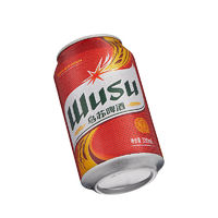 88VIP：WUSU 乌苏啤酒 红乌苏啤酒330ml*24罐