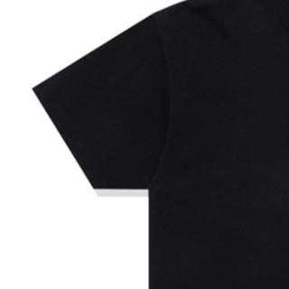 UNDEFEATED 男女款圆领短袖T恤 UT12GSS12M-YE 黑色 M