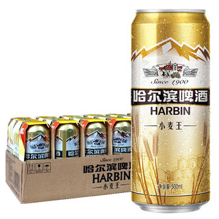 HARBIN 哈尔滨啤酒 小麦王啤酒 500ml*36听