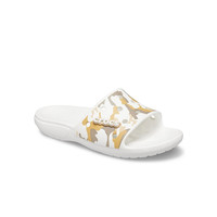 crocs 卡骆驰 男女款拖鞋 207280 白色/彩色 45