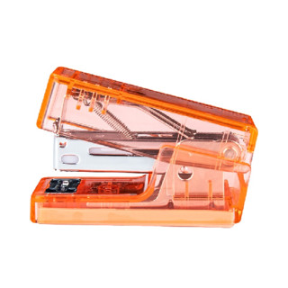 NUSIGN 纽赛 NS083F 订书机 透明橙 单个装