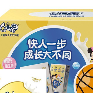 yili 伊利 QQ星健护系列 儿童奶粉 国产版 420g*4盒 迪士尼IP礼盒装