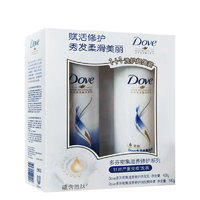 Dove 多芬 密集滋養洗護套裝 洗發乳400g+護發素380g 修護干枯燙染受損發質