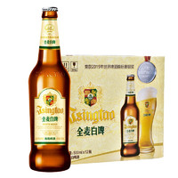 TSINGTAO 青岛啤酒 10%vol 全麦白啤 500ml*12瓶