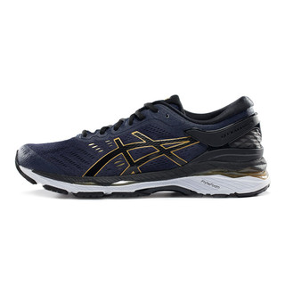 ASICS 亚瑟士 Gel-Kayano 24 男子跑鞋 T749N-5890 深蓝色/黑色/金色 39